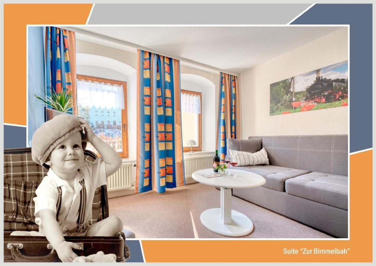 Pension Kleine Auszeit Аннаберг-Бухгольц Экстерьер фото